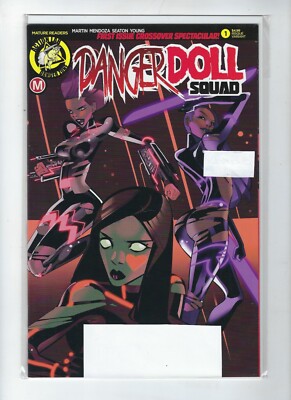 Danger Doll Squad # 1 Action Lab Comics Celor Variant Cover B (2017) NM New