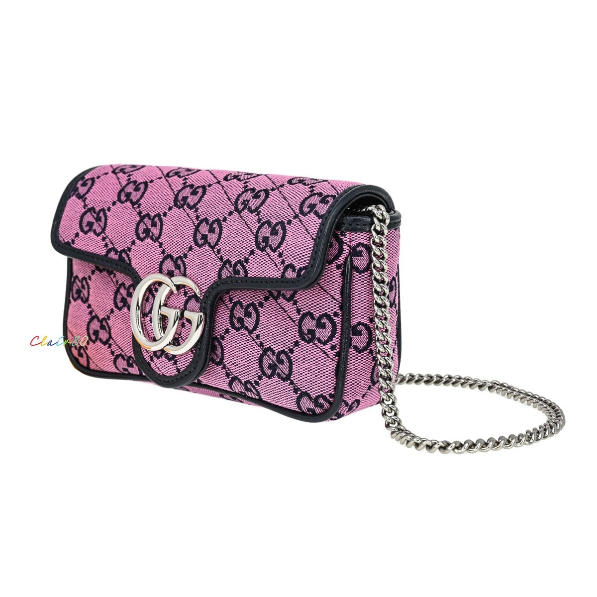 multi color gucci purse