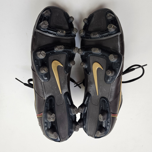 vintage 2007 Nike Ronaldinho R10 Tiempo Legend Soccer shoes Cleats Size 9 - Picture 7 of 10