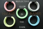 Reflective Glow in the Dark  Paracord Wristband  for Kids at School and Adults