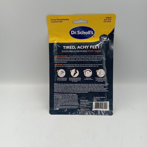 Dr. Scholl's Tired, Achy Feet Soothing & Reviving Warms & Relaxes Foot Mask..138 - Picture 5 of 7