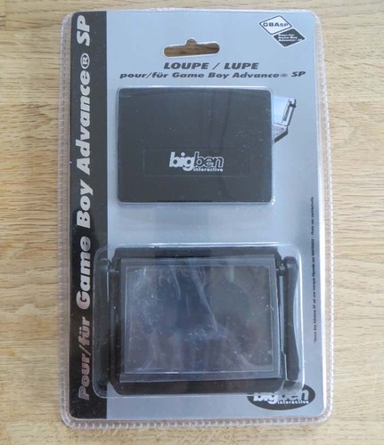 Lupe Bildschirmlupe (Schwarz) für Nintendo Game Boy Advance SP ✔️ NEU & OVP - Bild 1 von 2