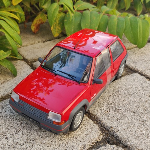 COCHE SÓLIDO RENAULT 5 GT TURBO MK1 ROJO BRILLANTE 1985 1:18 NUEVO CAJA S1810001 - Imagen 3 de 16