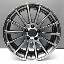 MERCEDES A-CLASS CLA 18" TURBINE ALLOY WHEEL RIM AMG LINE GREY W176 GENUINE X1
