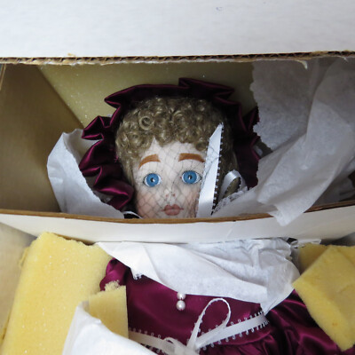 Francine Cee Collection Porcelain Doll 1990 Limited Edition 342 / 500