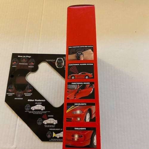 NewRay 2002 Black Shelby Series 1 Die Cast Car 1:32 Remote Control NEW IN BOX - Picture 4 of 6