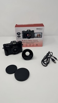 Vivitar VEC XX100 4K Wi-Fi Compact Camera 16x Zoom Macro Wide