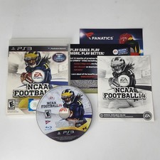 NCAA Football 14 PS3 PlayStation 3 CIB Complete EA Sports College Football Game