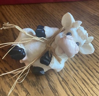 Small Cow On It s Back Laughing 