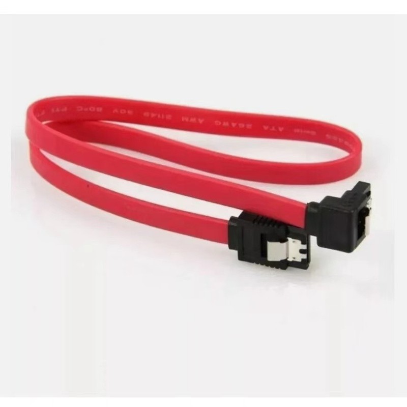 1pcs SATA 3.0 Cable SATA 3.0 6GB/s Right Angle 90 Degree SSD HDD Hard Drive #2