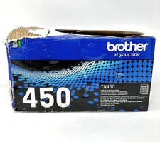 Genuine Brother TN-450 High Yield Black Toner Cartridge Printer OEM New Open Box