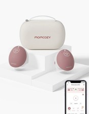 Momcozy M9 Breast Pump Hands Free Upgraded Mbl Flow.Cozy Red, 2 Count Open Box 