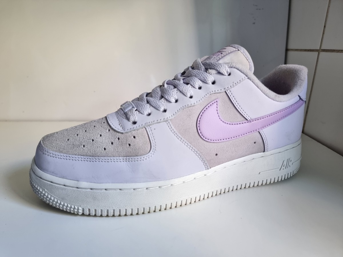 Suede Sneakers Air Force Suede Purple Nike Air Force AF-1 Purple