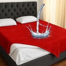 Tisancy Queen Waterproof Blanket 80x60" - Stain Proof, Double Sided