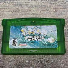 Pokemon Emerald Version Nintendo GBA Authentic Tested Good Battery