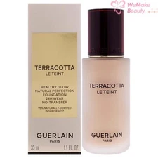 Guerlain Terracotta Le Teint Natural Perfection Foundation 2N Neutral 1.1oz New