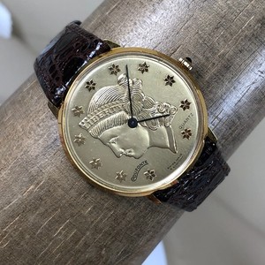 Elegant Gold and Silver Statue Of Liberty Women\'s Watch RARE Lady liberty watch - Gem main image 3