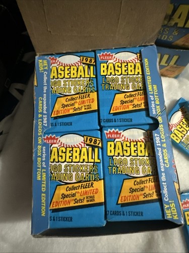 (1) 1987 Fleer Baseball Unopened Wax Pack - Barry Bonds, Bo Jackson RC - Picture 3 of 3