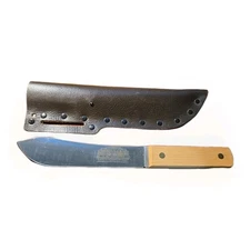 Cold Steel Hudson Bay Curved Fixed Knife W/Leather Sheath