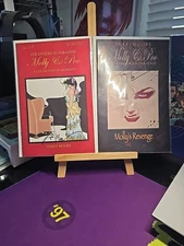 ABSTRACT STUDIO STRANGERS IN PARADISE MOLLY & POO 49 & 73 SIGNED  TERRY MOORE .