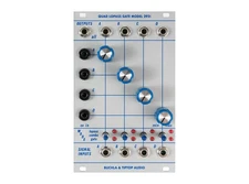 Tiptop Audio 292t (RHS) Quad Lopass Gate Eurorack Synth Module, Silver