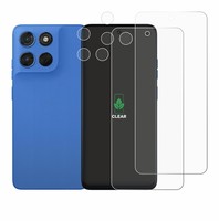 2X Displayschutz Folie FüR Motorola Moto G57 (Display+Kamera) Schutz