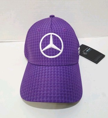 Mercedes AMG Petronas F1 Team 2023 Lewis Hamilton Special Edition Purple Hat NWT