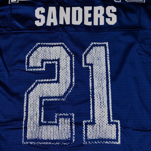 Camiseta deportiva vintage Wilson Dallas Cowboys #21 Deion Sanders corte profesional NFL talla 50 (XL) - Imagen 9 de 12