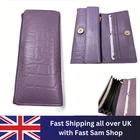 Ladies Leather Wallet Long Purse Phone Card Holder Clutch Case Large Capacity