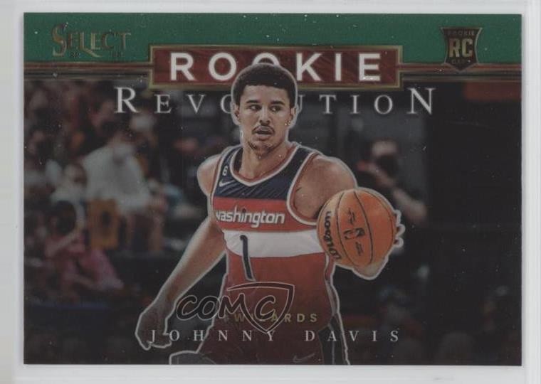 2022-23 Panini Select Rookie Revolution Green Prizm Johnny Davis #24 RC 1u6