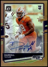 2020 Donruss Optic #136 Darrell Taylor Rookies Autographs Bronze E1