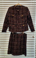 Talbots Women's Dress Skirt Suit Size 6 Petite, Excellent Condition