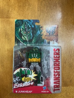 Transformers Age Of Extinction Junkheap Claw Crush Power Battler Rare New 2014