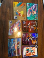2021 Upper Deck Space Jam insert lot (2) numbered cards Elmer Fudd, Bugs Bunny