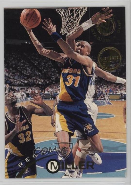 1994-95 Topps Stadium Club Members Only Reggie Miller #144 HOF 1dm4