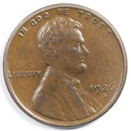 1926-S Wheat Penny Very Fine (VF)