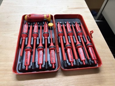 Felo - E-Smart 14 piece Interchangeable Screwdriver Set. Made In Germany.