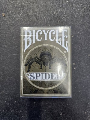 Limited Edition Spider Green Bicycle Playing Cards Poker Size Deck