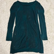 Issey Miyake Women Dress Size-M A-Poc Inside Green Limited Edition VHTF Popular