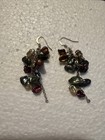 Vintage Autumn Colors 12 NUGGET Dangle EARRINGS — photo 1