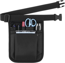 Medical Organizer Belt, Nurse Storage Bag Waist Bag Pouch for Medical Scissors