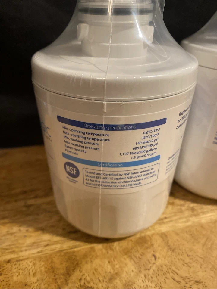 Filter Logic Water Filter FL-RF11 Samsung Refrigerator 2pk W/expiration stickers - Image 3 of 4