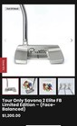 Piretti Elite Milled Putter 33” Tour Premium 303 Stainless Golf Club + Headcover — photo 5