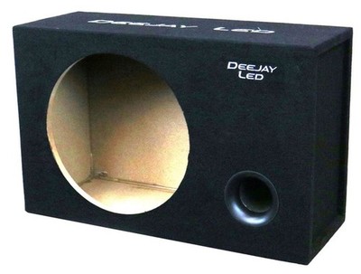 Deejay LED 1X15ROUNDVENTED 15 Single Round Vented Box