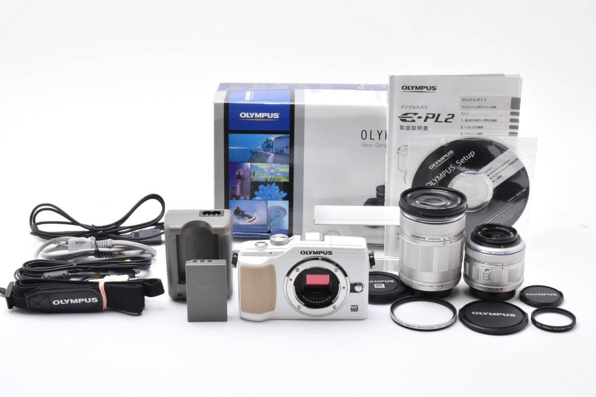 【美品 箱付】ショット数 630 オリンパス Olympus PEN E-PL2 美品 箱付】ショット数 630 オリンパス Olympus PEN E-PL2 Shutter