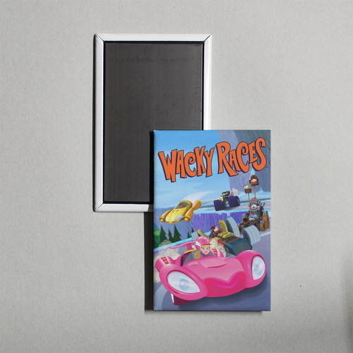 Wacky Races Mini TV Show Poster Fridge Locker Magnet | eBay