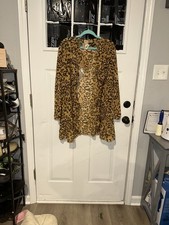 Vintage Chic Leopard Print Scarf