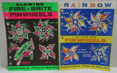 1961 Pinwheel Products Pinwheel Sales Sheets , Mickey Mouse Club ...