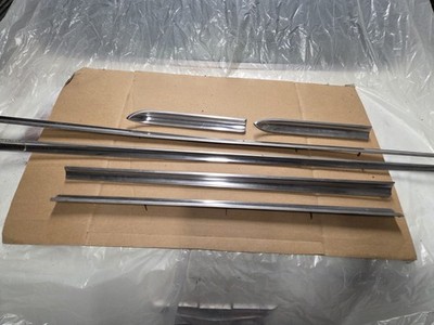 1960 Chevy Nomad Station Wagon Quarter Panel Wing Trim Moldings 60 4 Door
