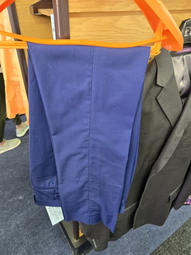 Wow Stunning Wow Brand New Lorenzo Bruno 3 Piece Vested Suit 38 Long 32 Waist - Picture 13 of 16